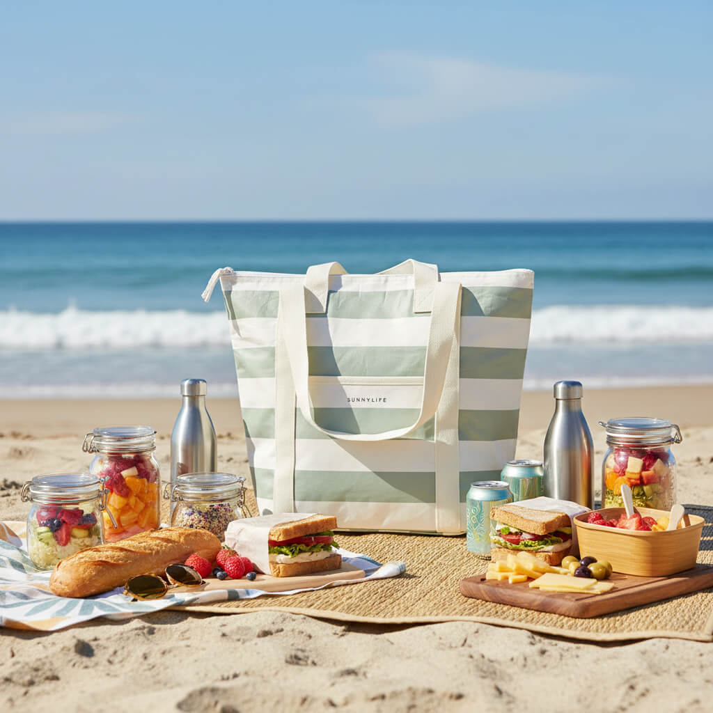 Cooler Bags for Beach Picnics and BBQs and long days out