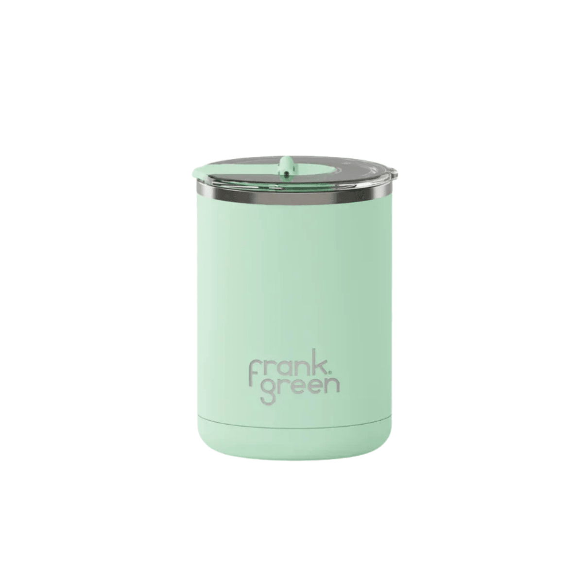 12oz Ceramic Lined Coffee Cup Hinged Lid Gelato Mint-Frank Green