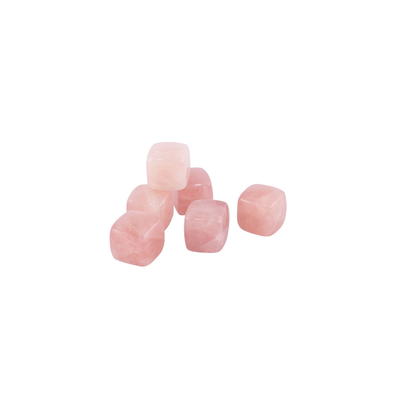 Rose Quartz Gin Stones w/Bag