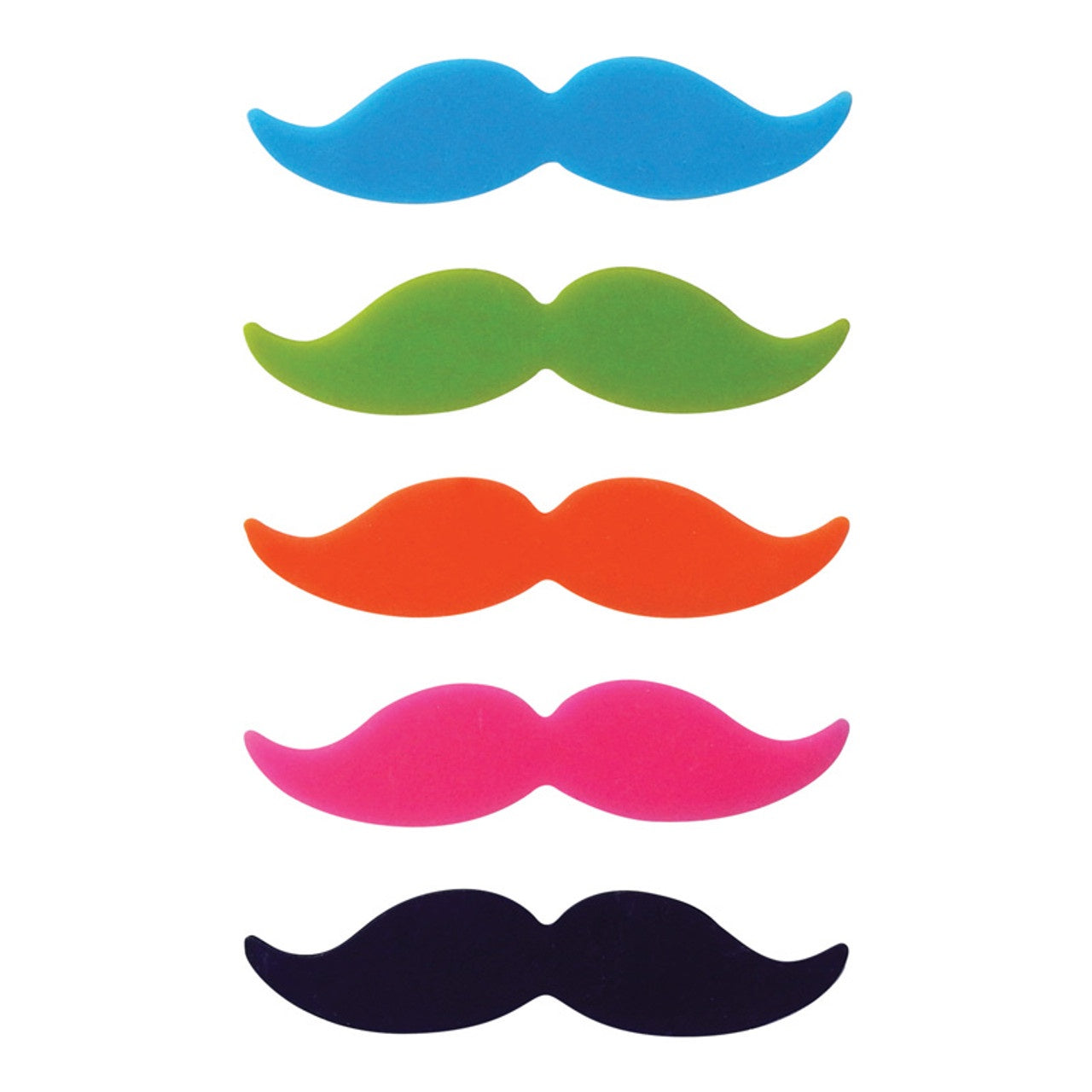 Moustache Glass Markers S/8