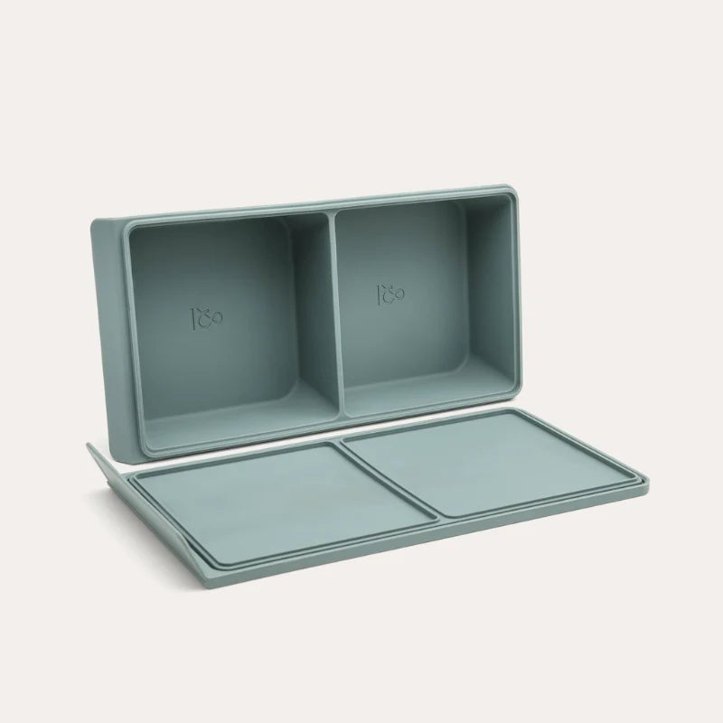 2 Portion Silicone Freezer Tray Eucalyptus-Seed & Sprout