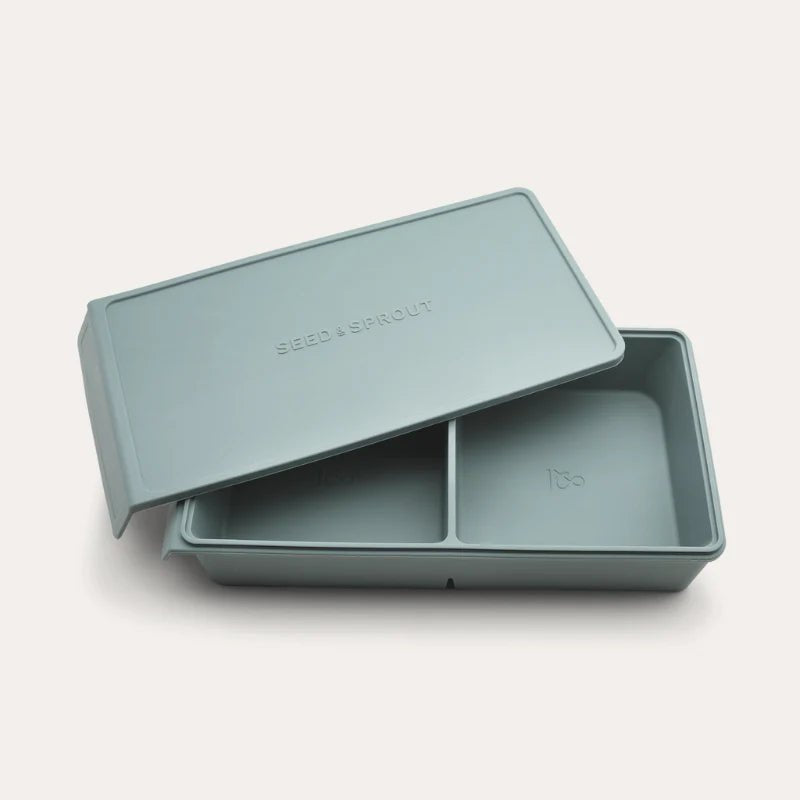 2 Portion Silicone Freezer Tray Eucalyptus-Seed & Sprout