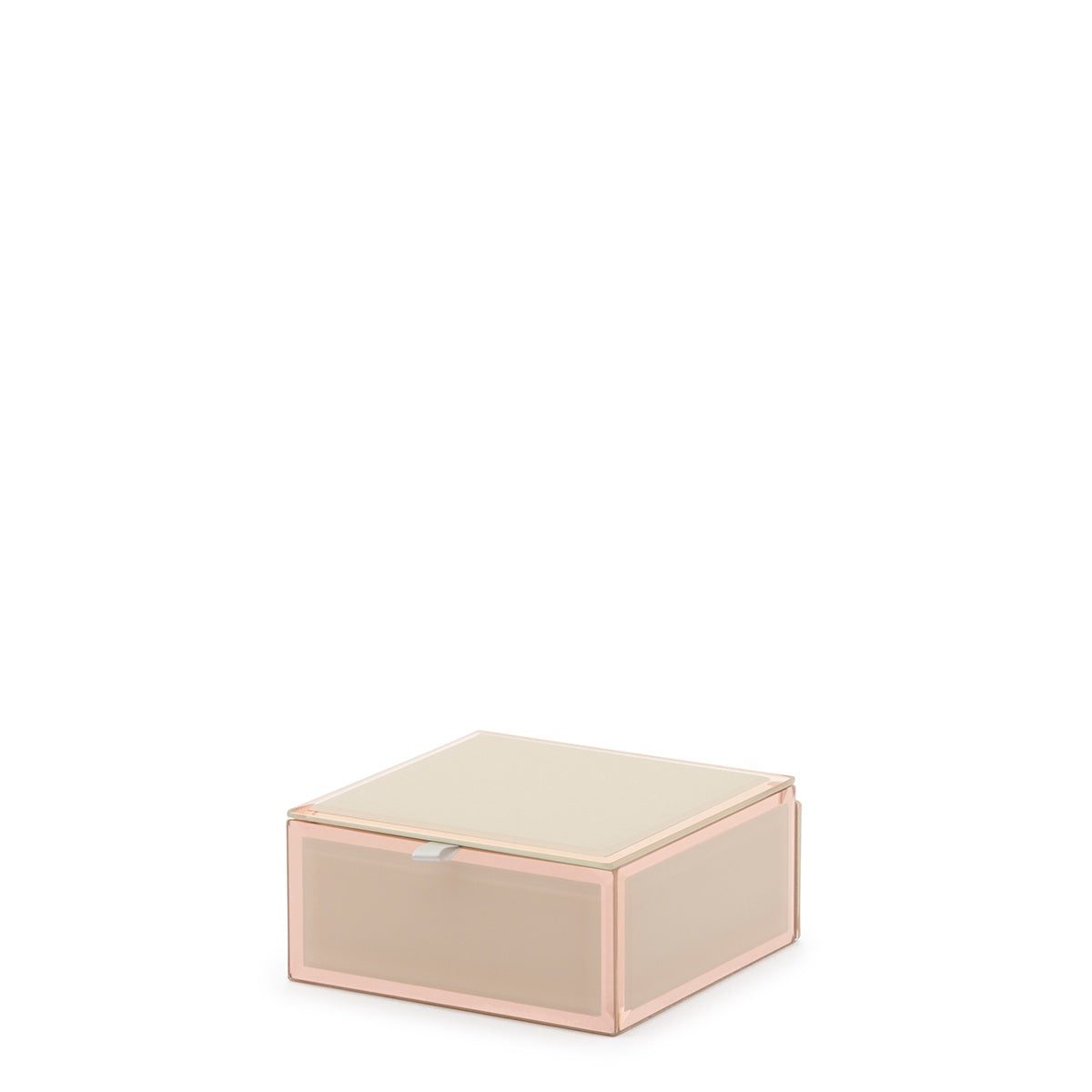 SARA Blush Glass Jewel Box