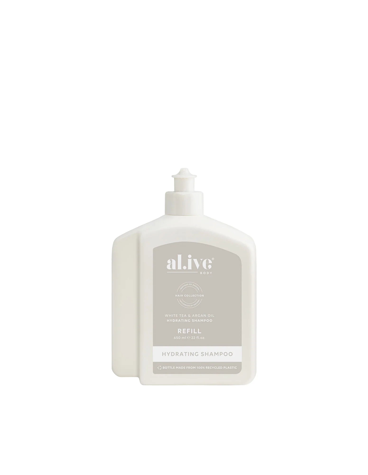 Alive Body Shampoo Refill | White Tea & Argan Oil
