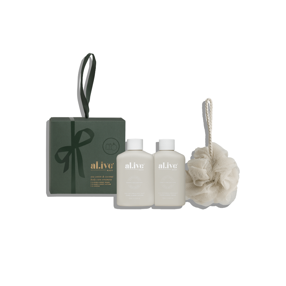 Sea Cotton & Coconut Body Care Travel Ornament