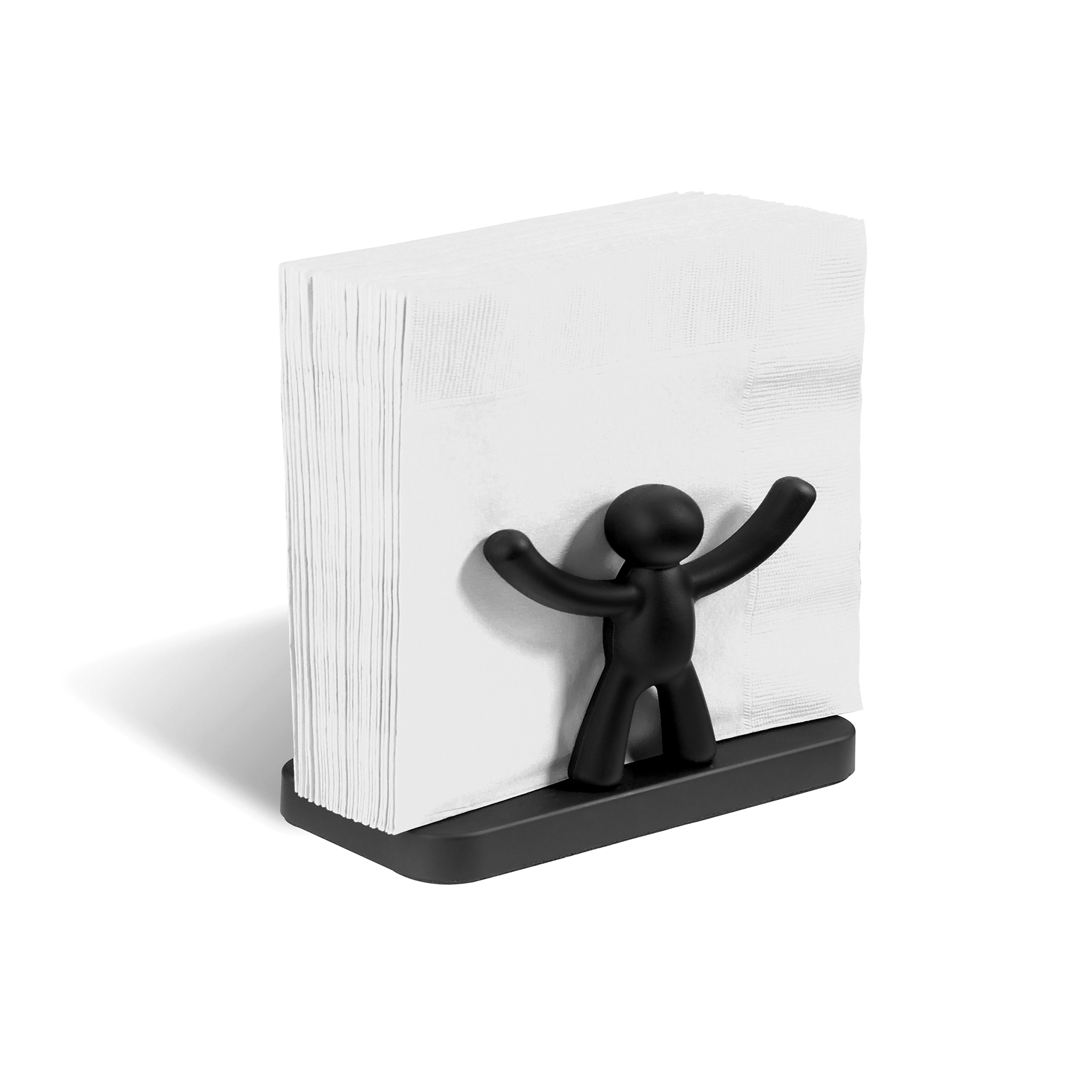 Buddy Napkin Holder Black