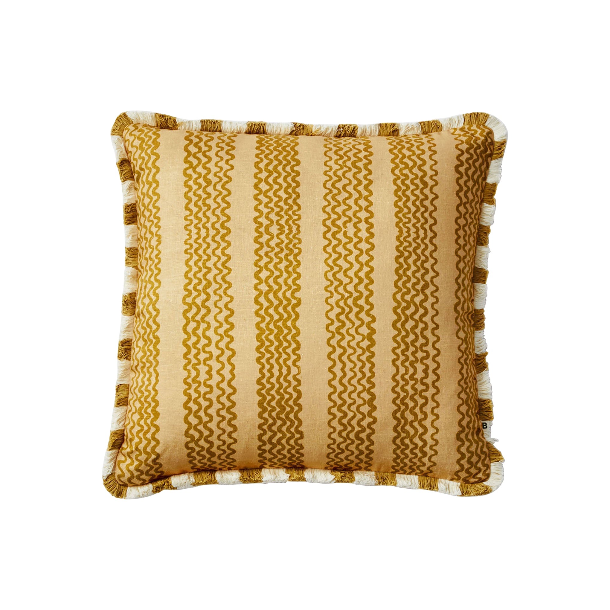 Mini Wave Caramel 50cm Cushion