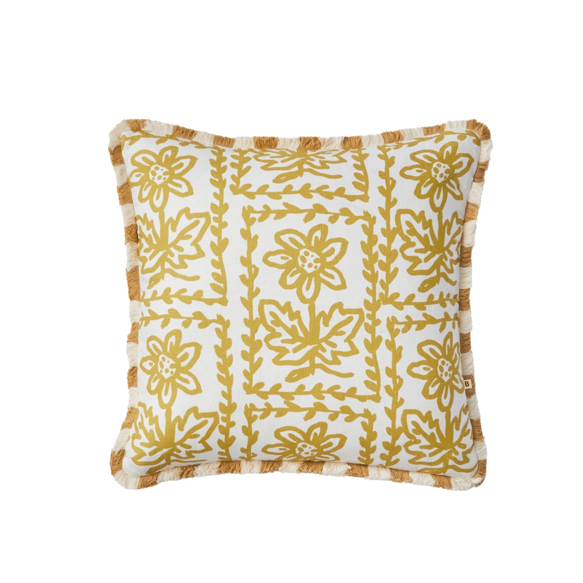 Daisy Yellow 50cm Cushion