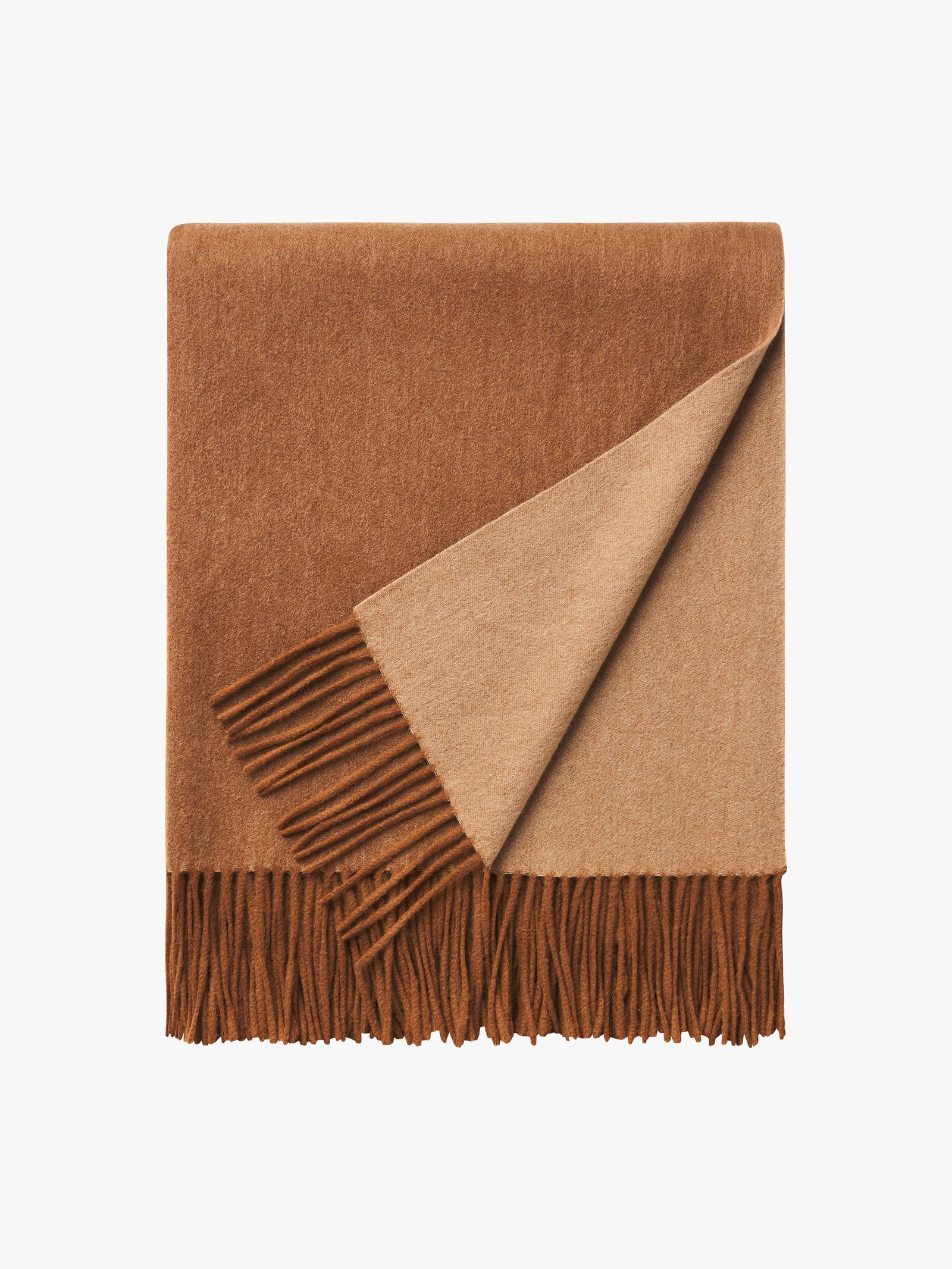 Camille Caramel/Latte Throw