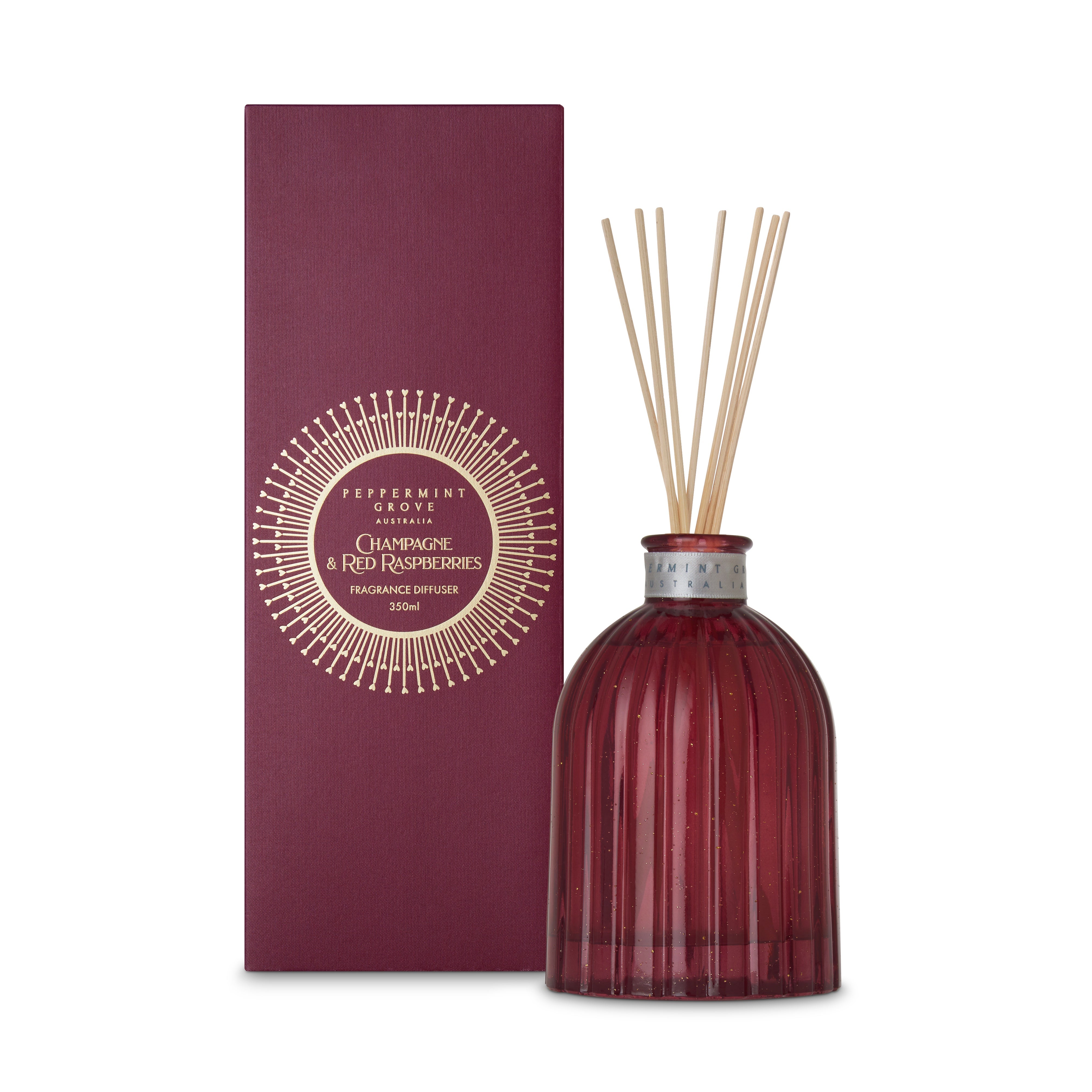 Champagne & Red Raspberries Large Diffuser
