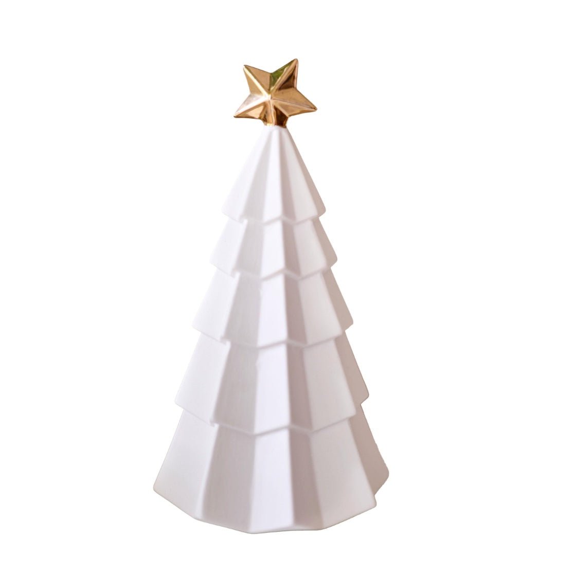 Christmas Tree with Gold Star