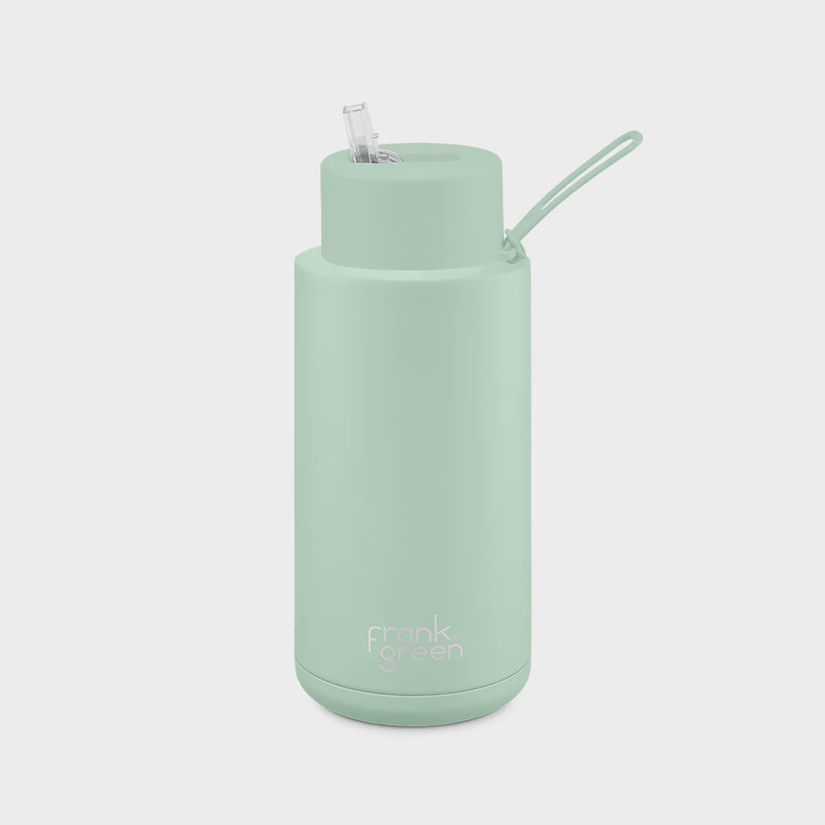 Reuse Bottle Straw Lid Mint Gelato