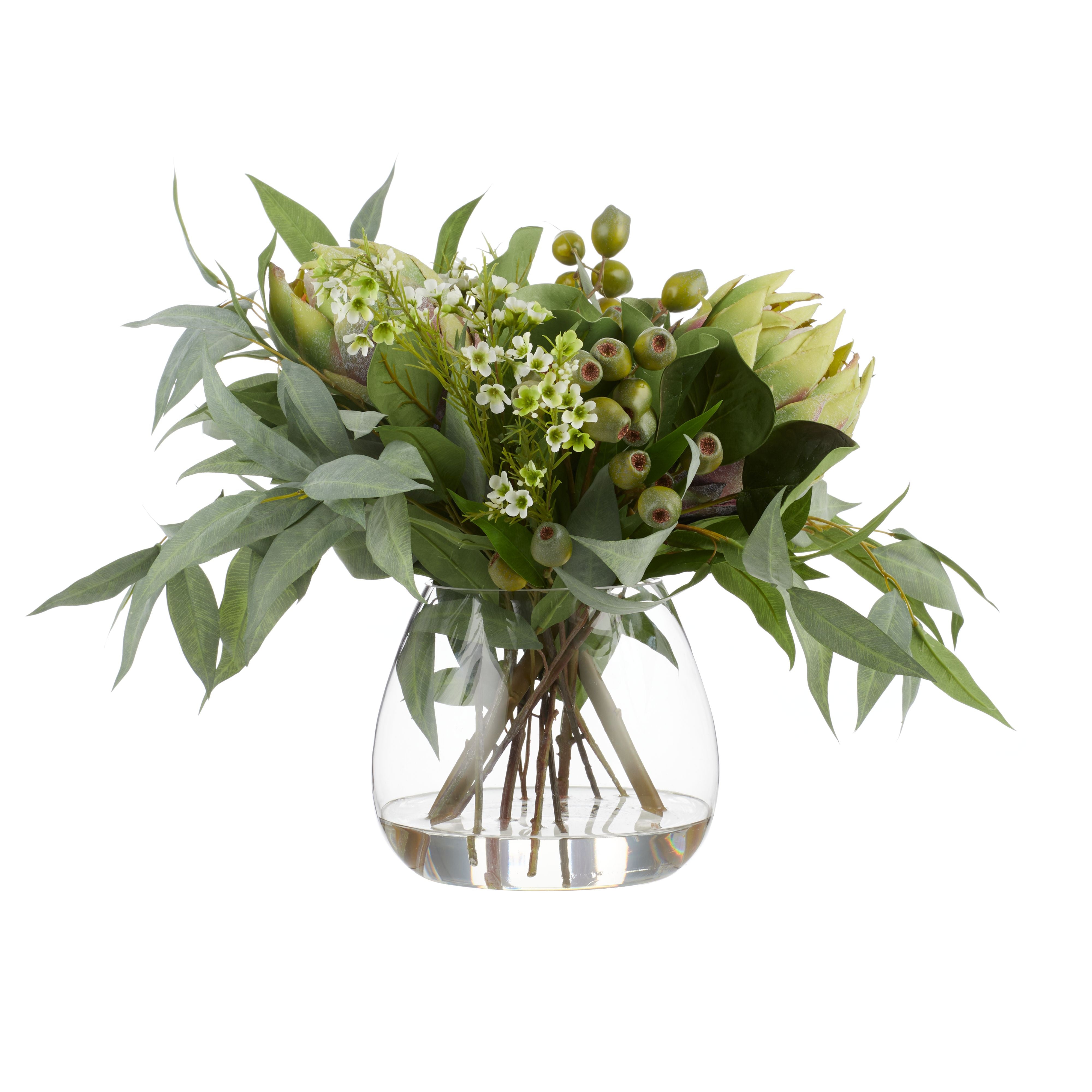 Grand Protea Garden Vase