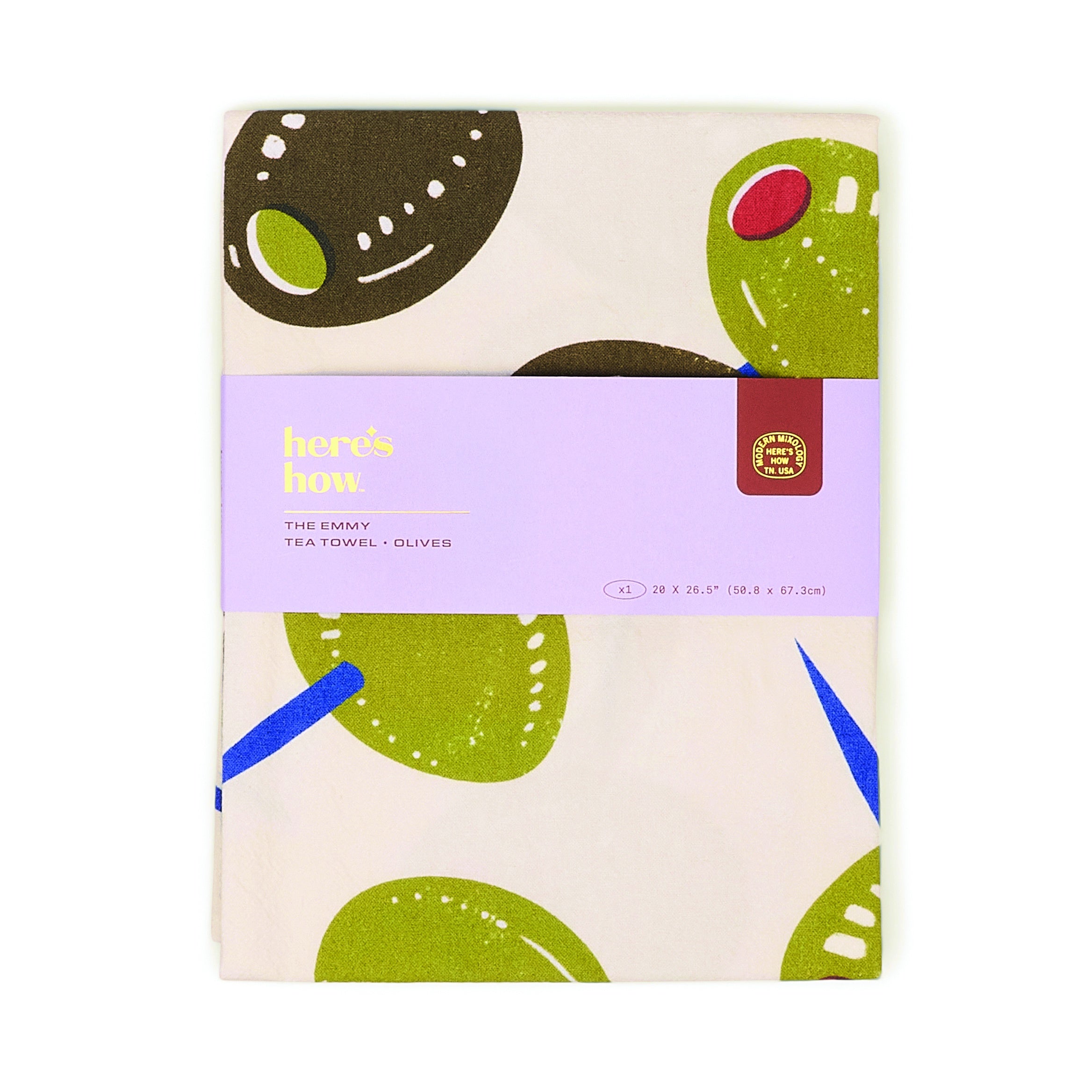 Emmy Tea Towel Olives