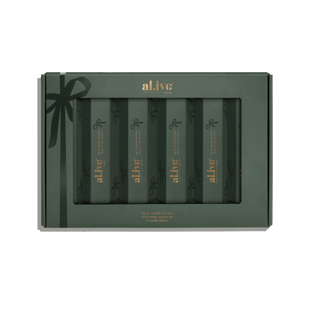 Fig & Toasted Chestnut Hand Cream Cracker Set