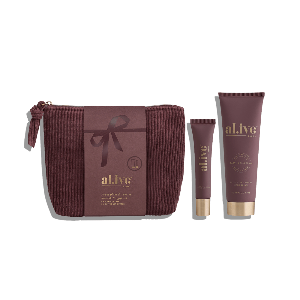 Sweet Plum & Berries Hand & Lip Gift Set