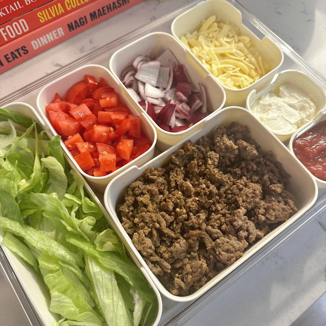 Pizzazz 7 Compartment Grazing Box