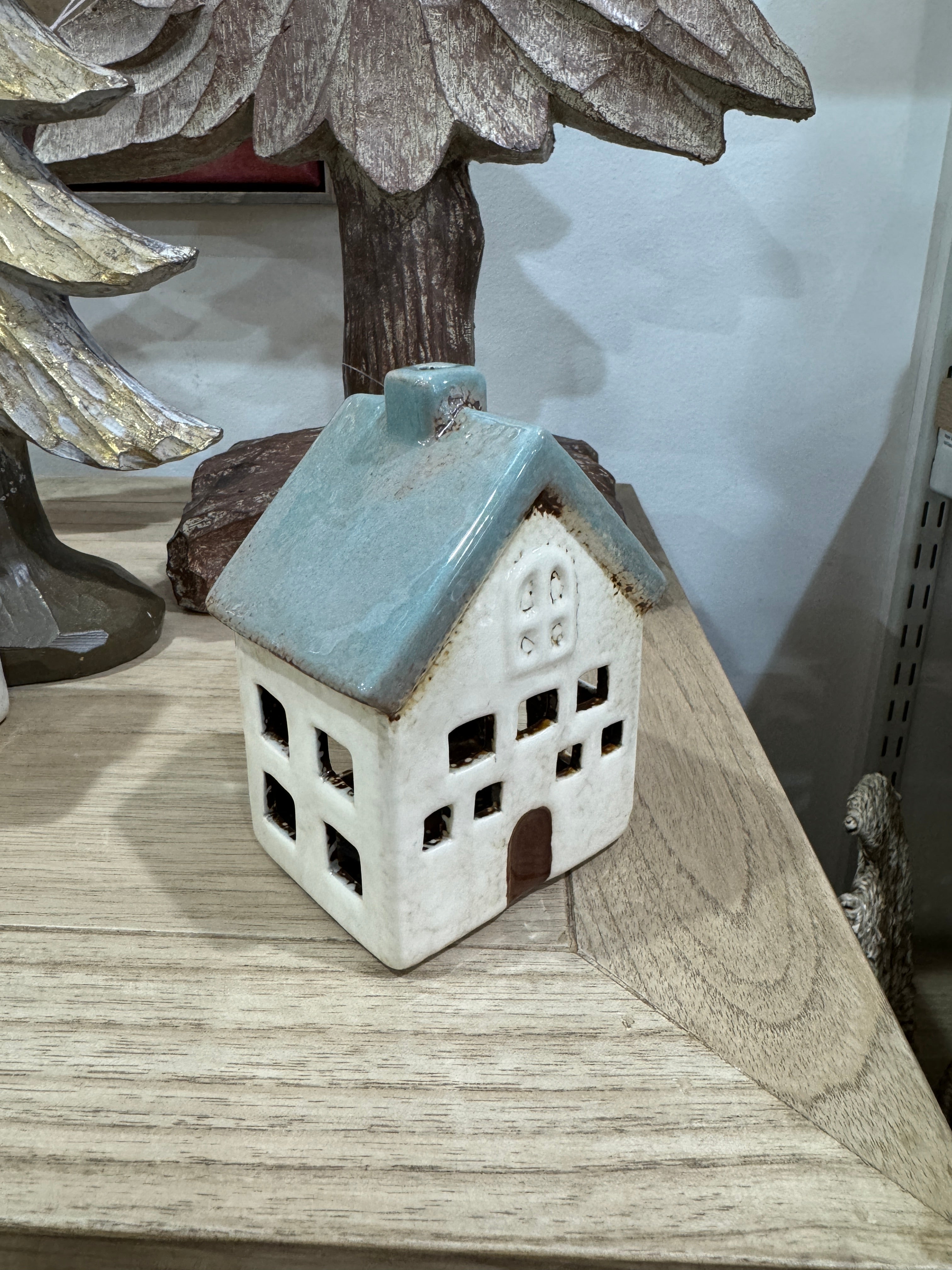 Alsace Tealight Villa Blue