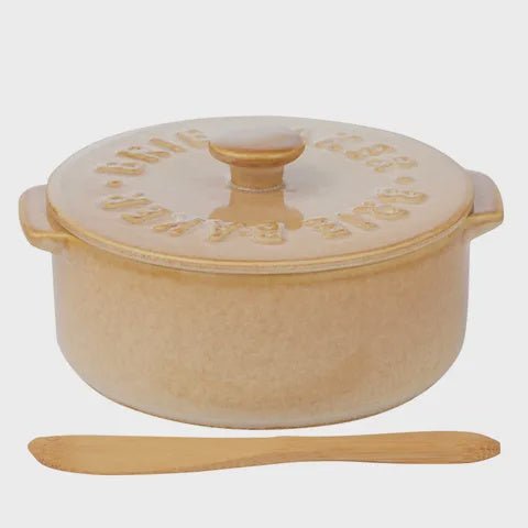 Ceramic Brie Baker Natural
