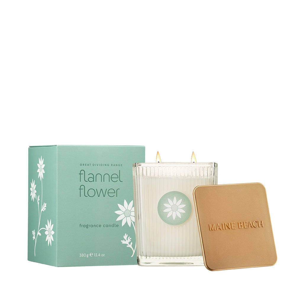 Flannel Flower Candle 380g