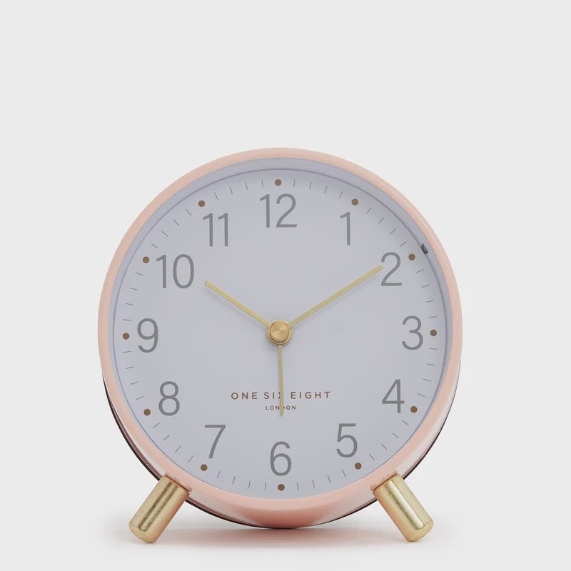 Maisie Blush Silent Alarm Clock
