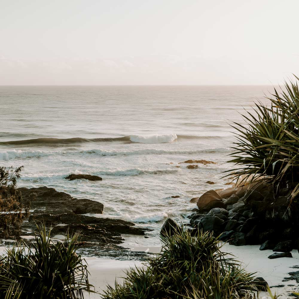 Morning Swell Framed Print