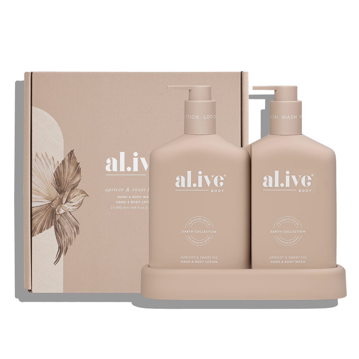 Alive Body Duo Hand & Body Lotion + Wash | Apricot Sweet Fig
