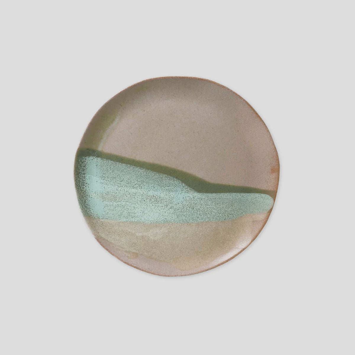 Round Platter Green