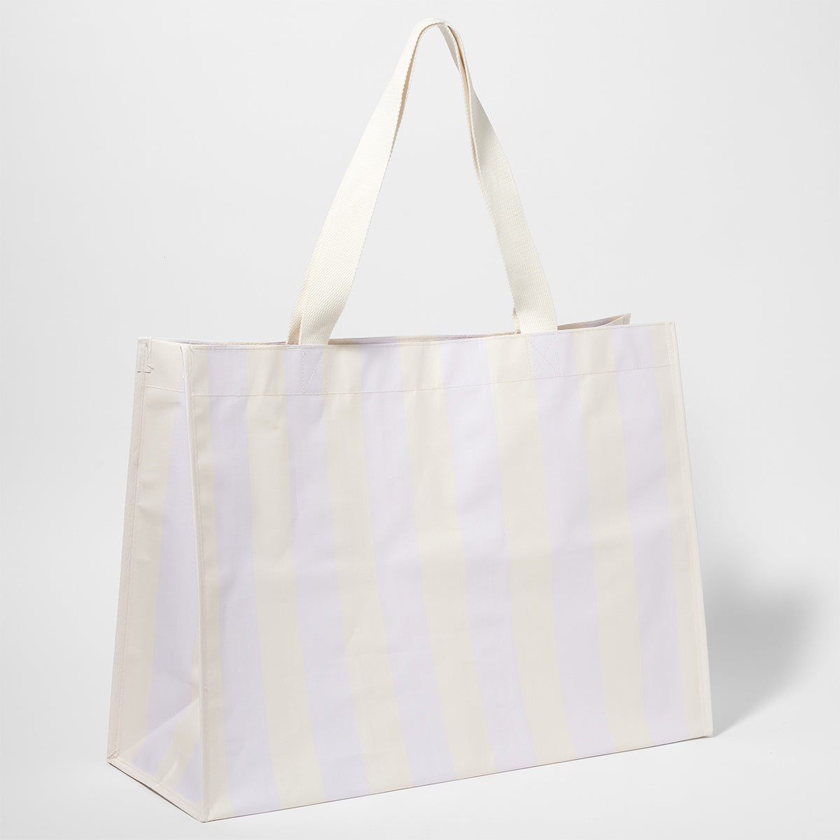 Carryall Beach Bag Rio Sun Pastel Lilac Stripe