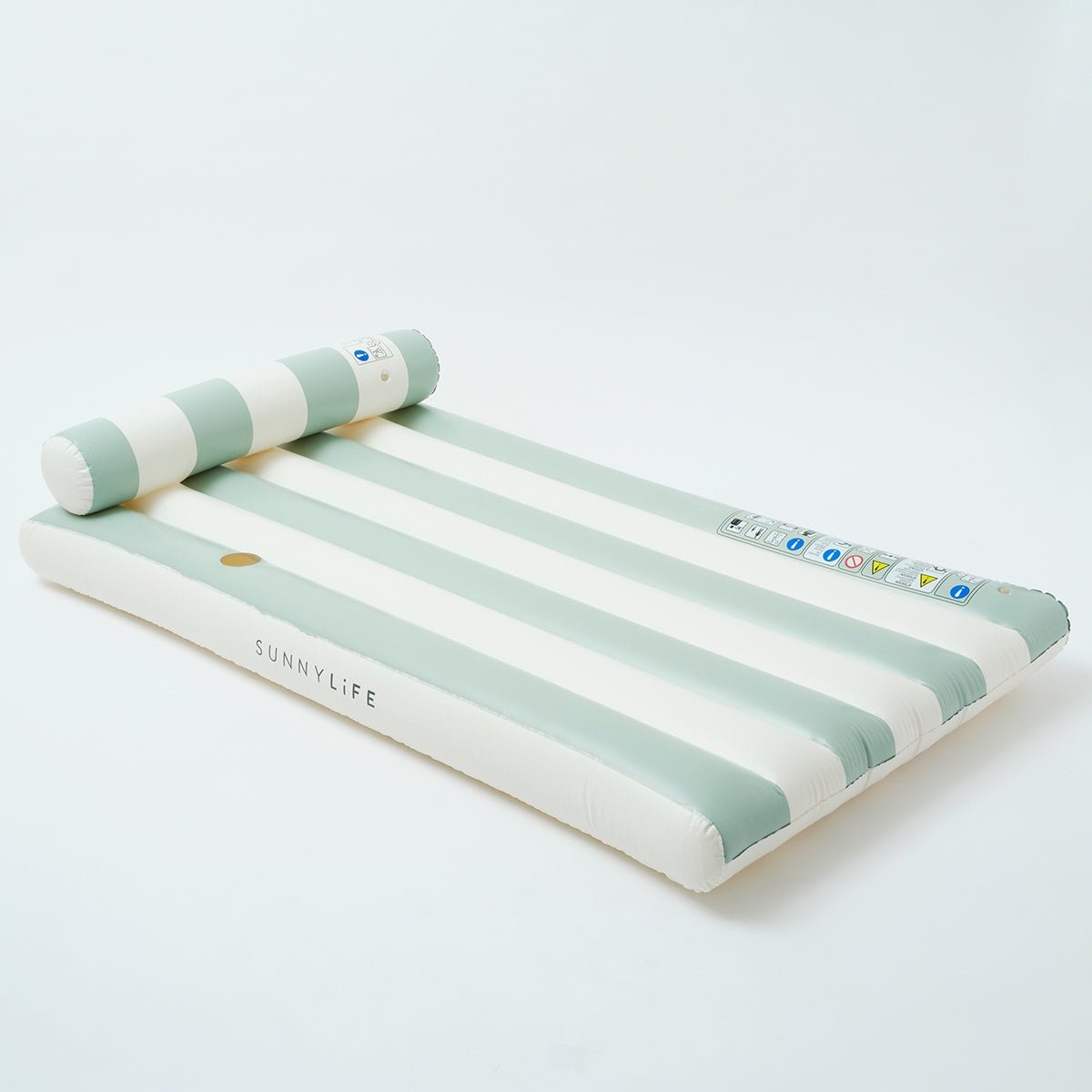 Luxe Lilo Green Stripe