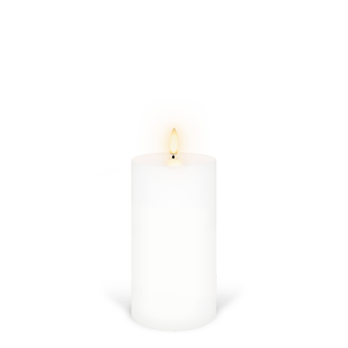 Nordic White Pillar 7.8x15.2cm