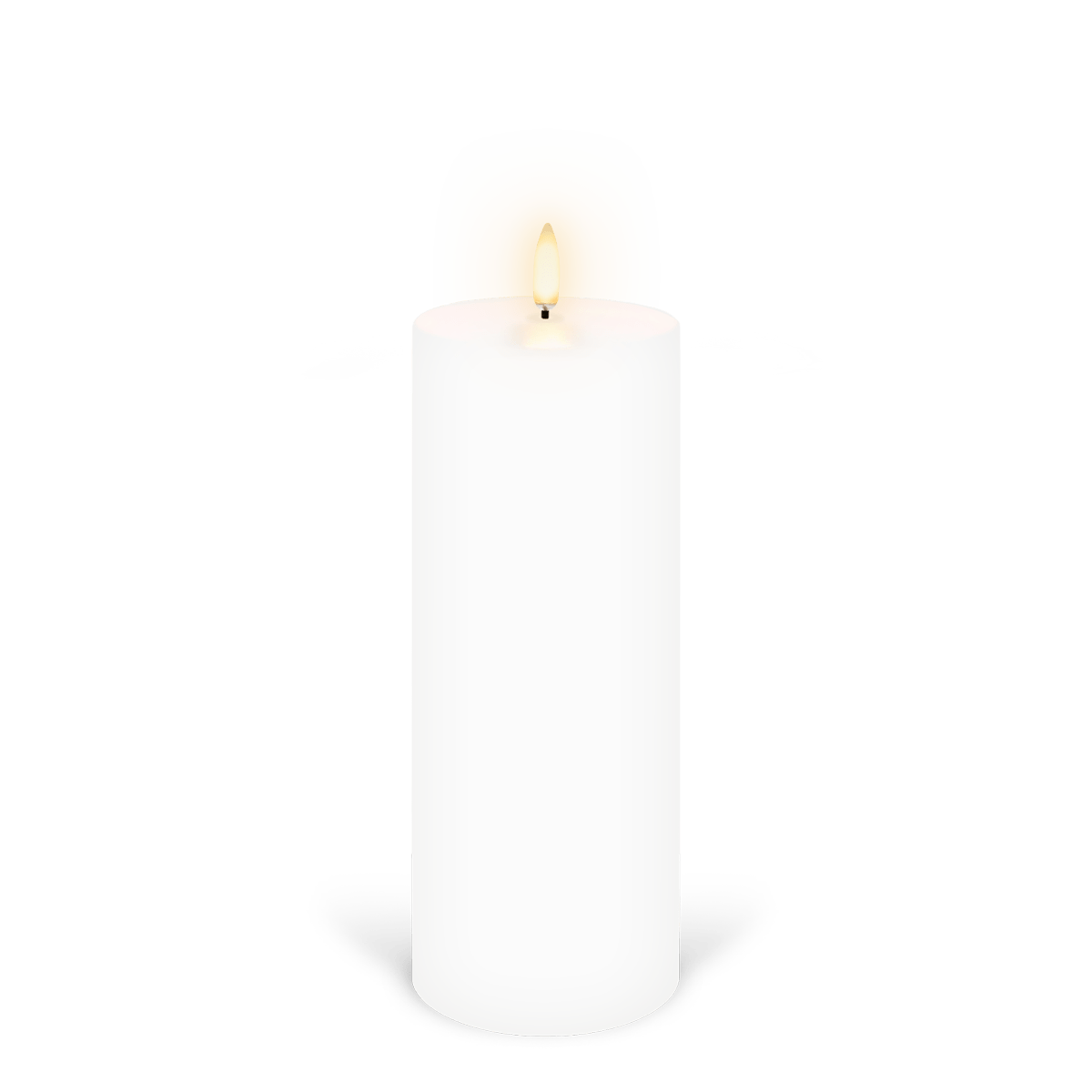 Nordic White Pillar 7.8x20.3cm
