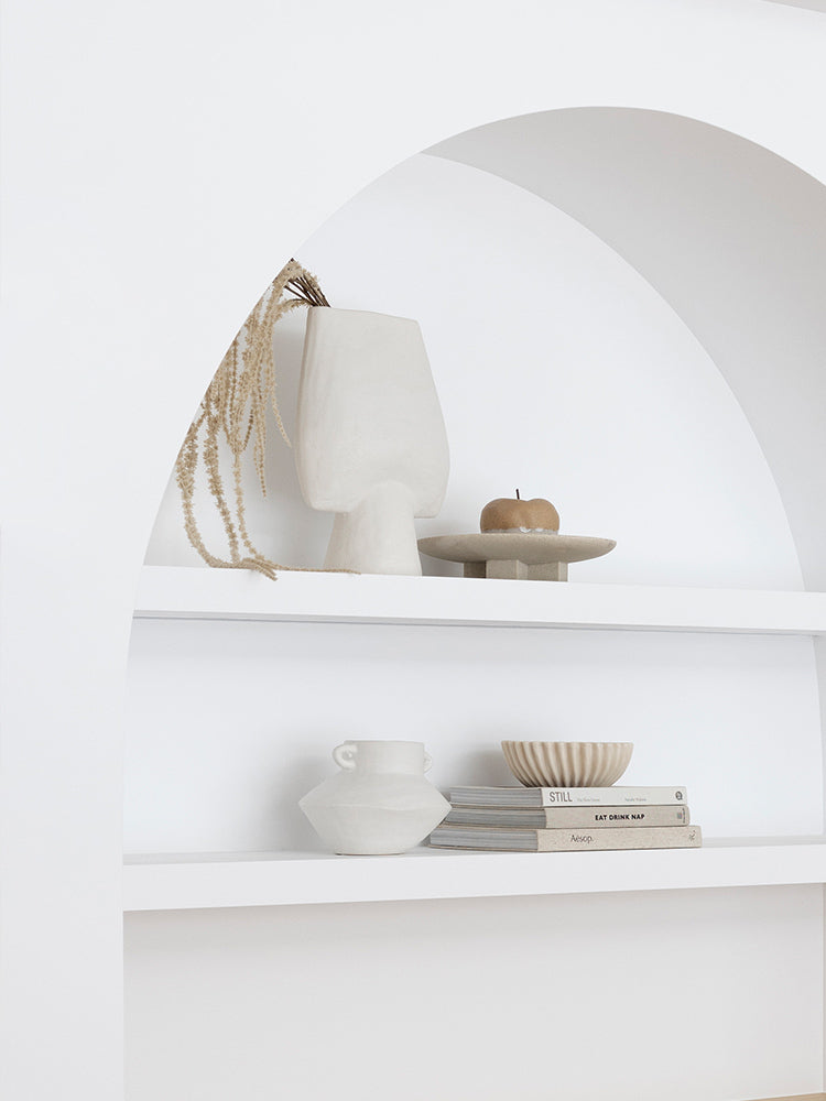 Magni Ceramic Vessel White