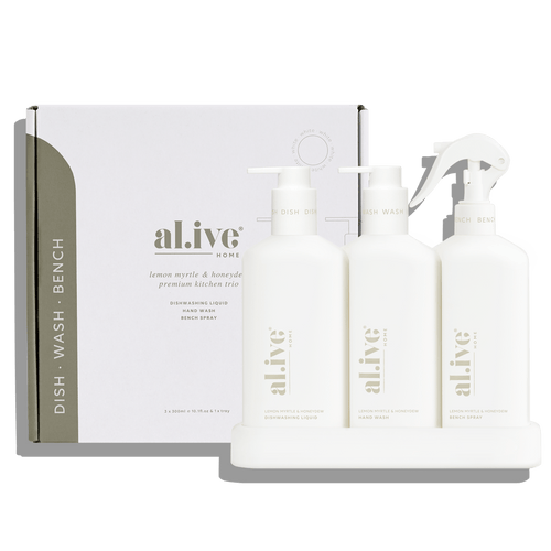 Alive Body Kitchen Trio in White