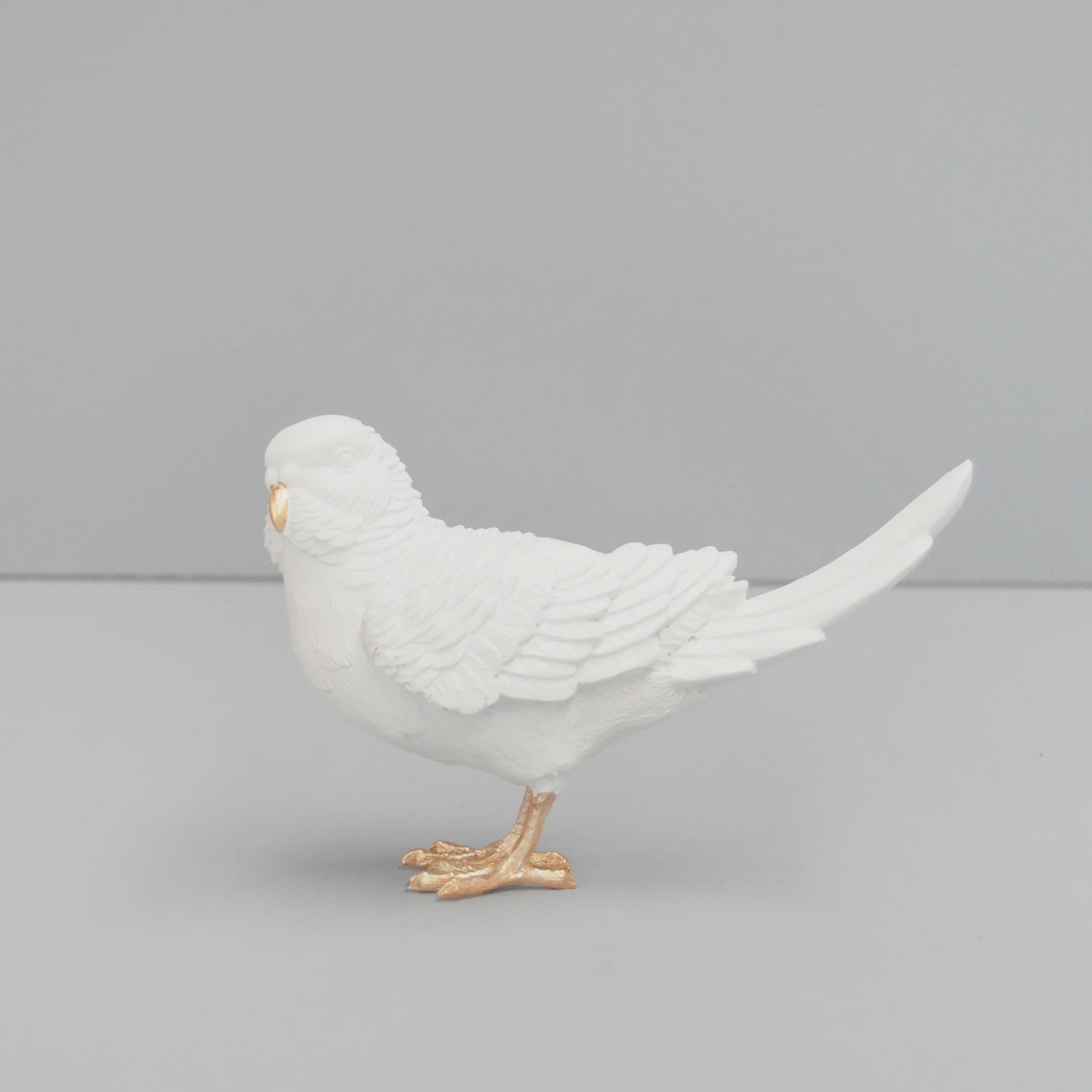 Budgie White/Gold