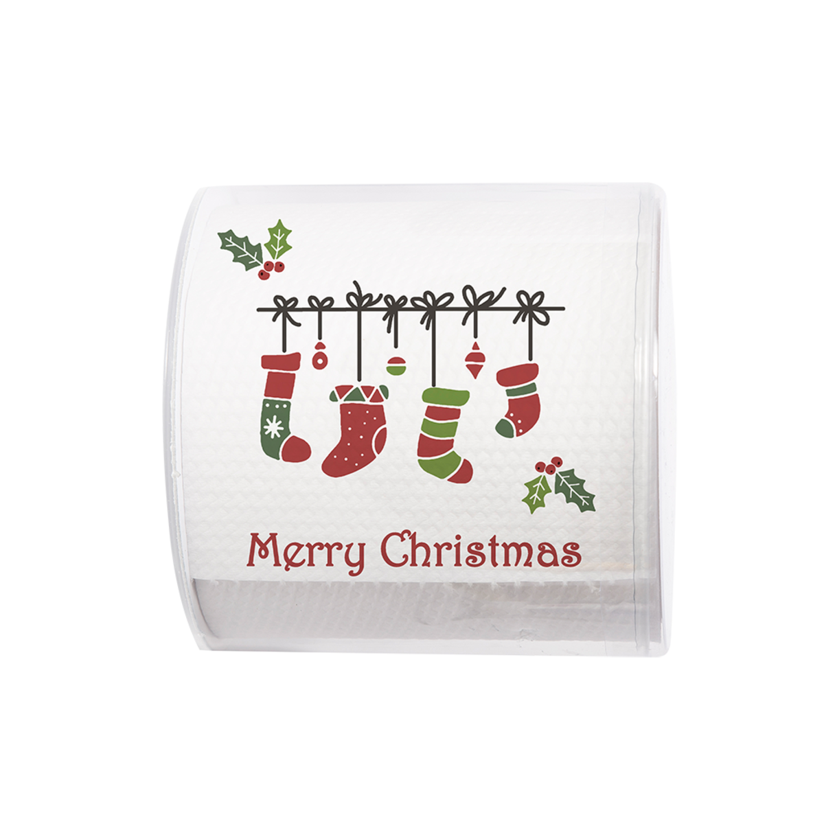 Christmas Toilet Paper - Stockings