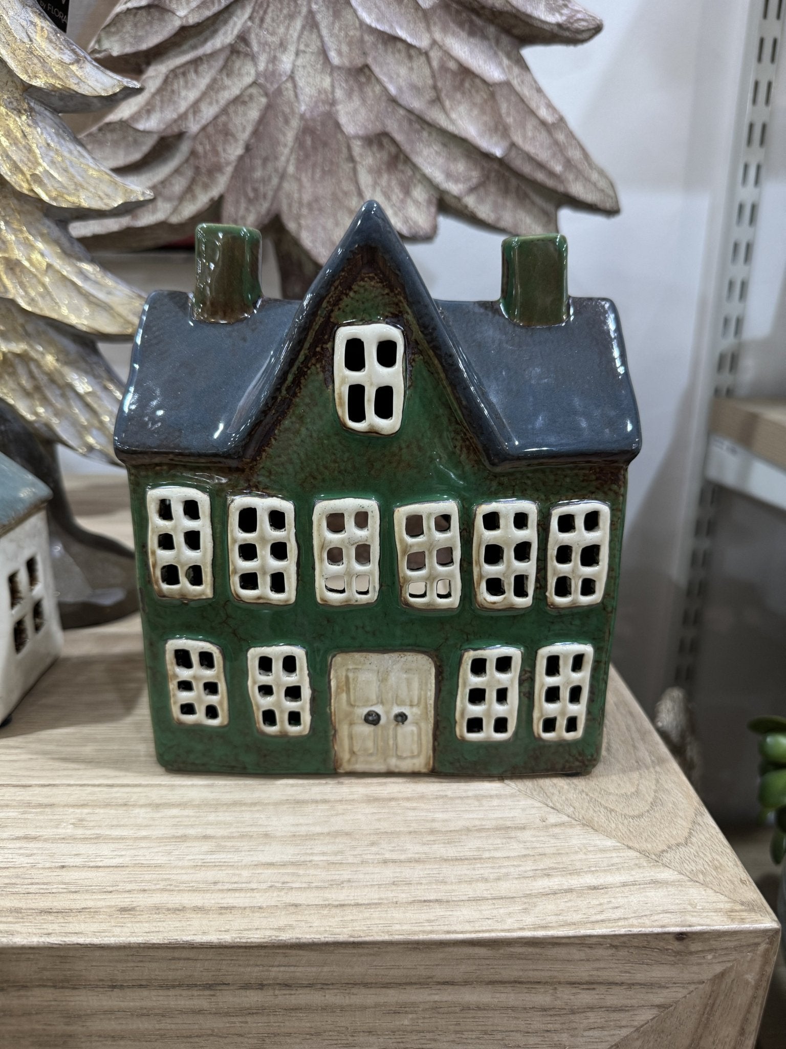 Alsace Tealight Manor Green - Home Basics & Design