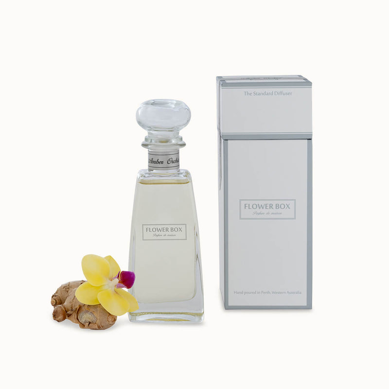 Amber Orchid Diffuser - Flower Box
