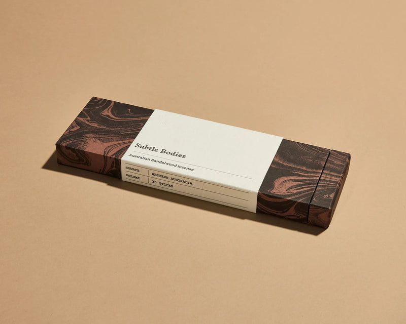 Australian Sandalwood Incense - Subtle Bodies