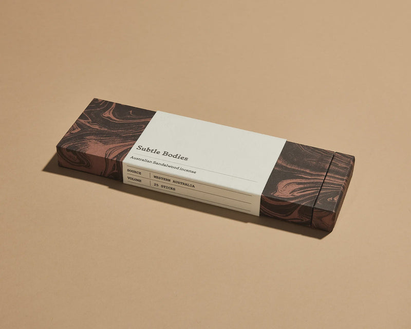 Australian Sandalwood Incense - Subtle Bodies