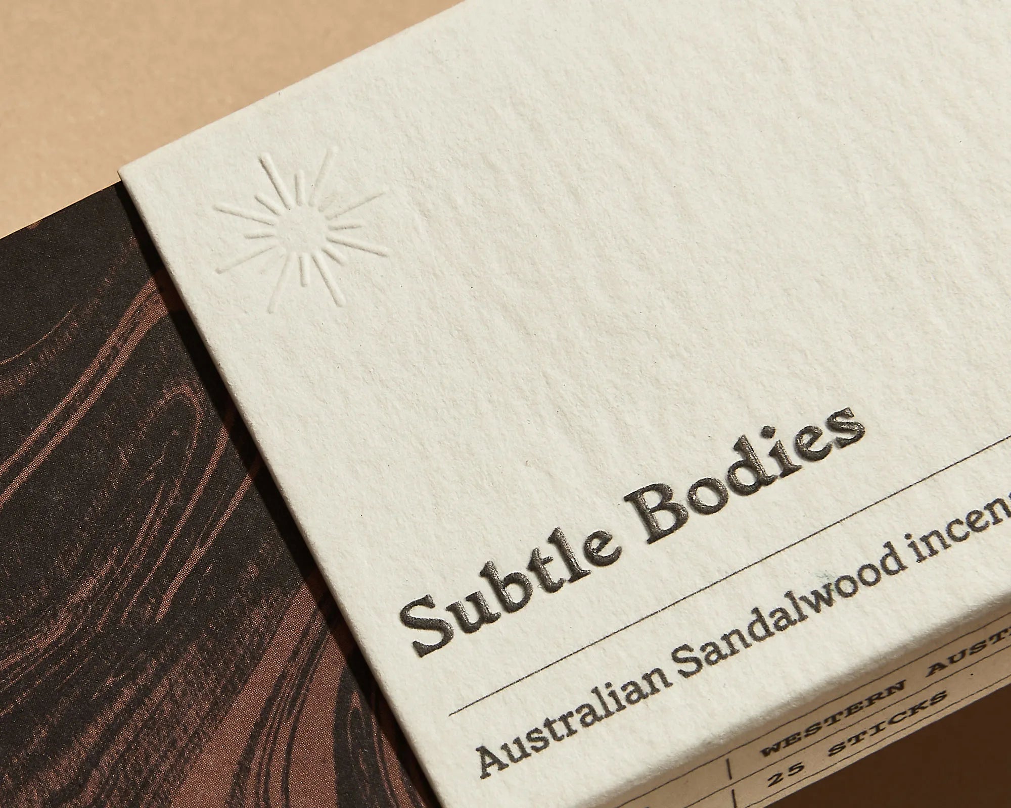 Australian Sandalwood Incense - Subtle Bodies