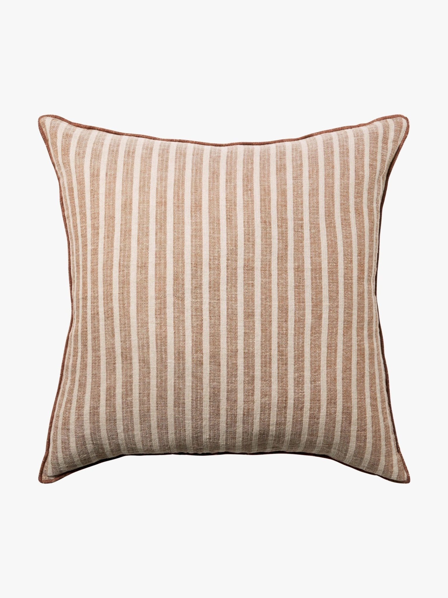 Ava Stripe Toffee Large Square-L & M Home