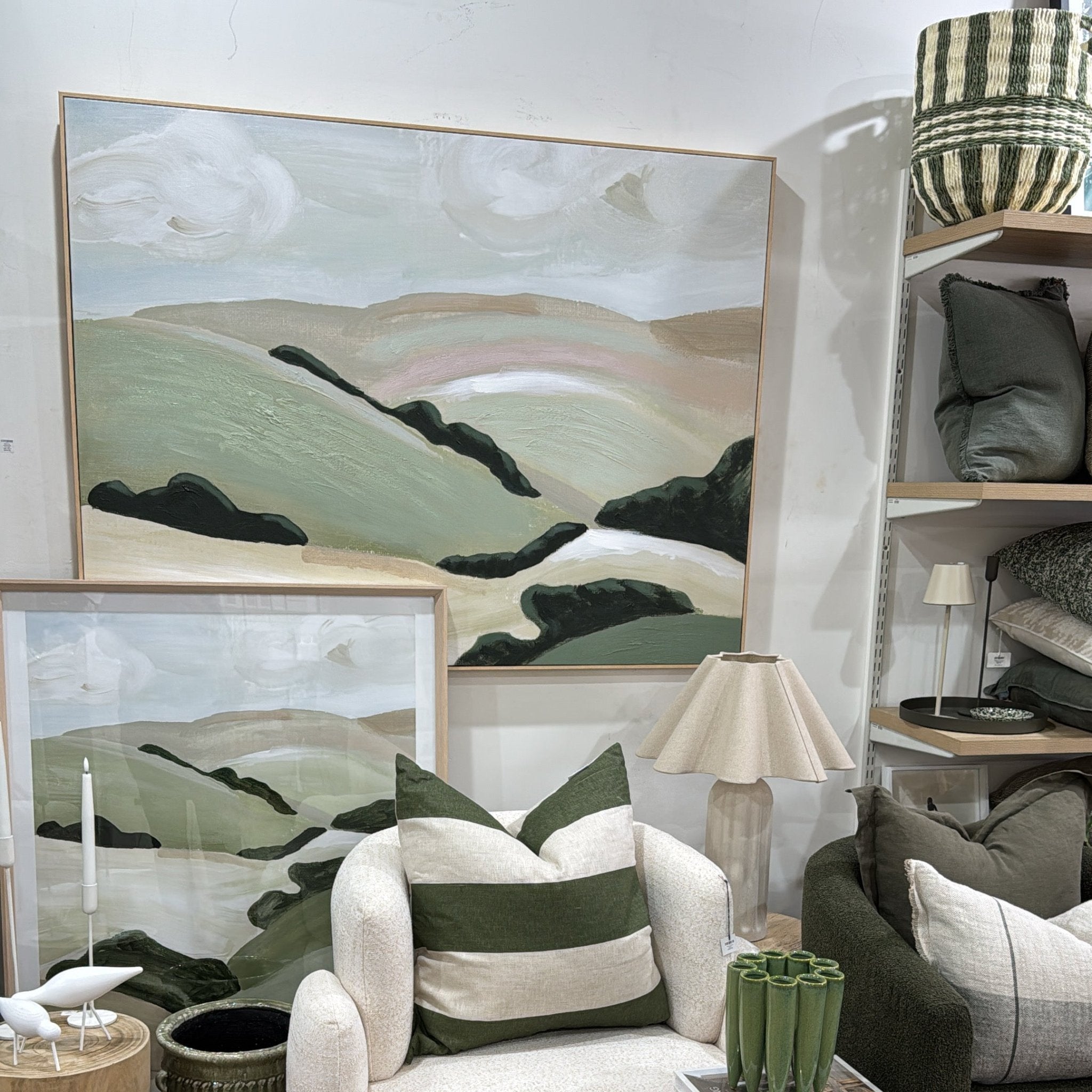 Barossa Portrait Framed Canvas - Warranbrooke