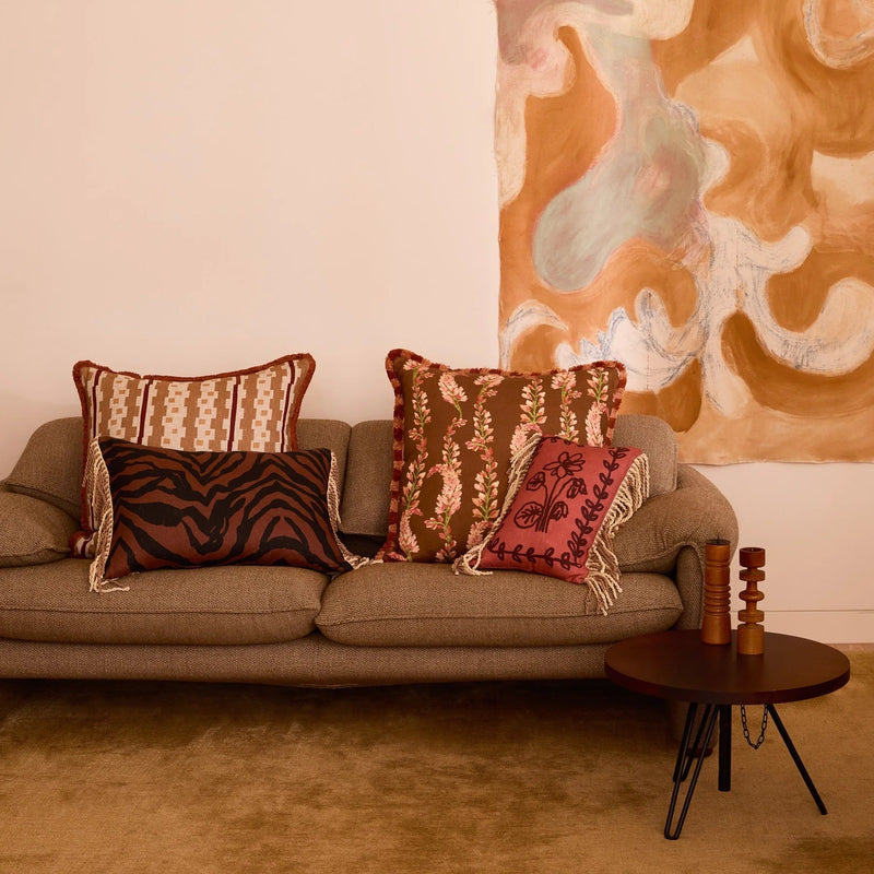 Bauhaus Tan 60cm Cushion - Bonnie & Neil