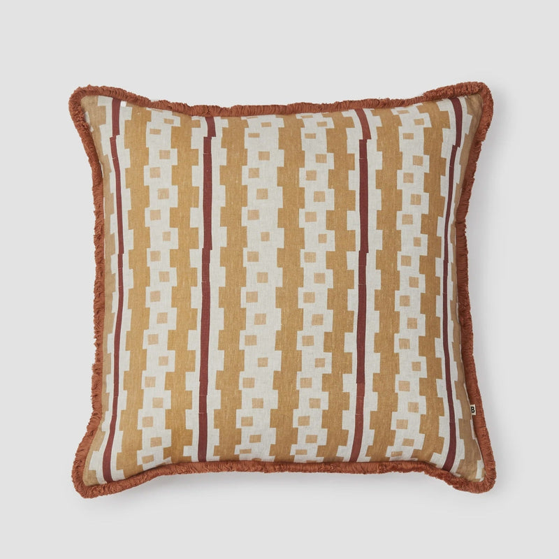 Bauhaus Tan 60cm Cushion - Bonnie & Neil
