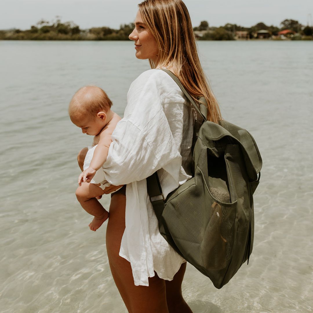 Beach Hauler Backpack Pandanus-Sande Kids