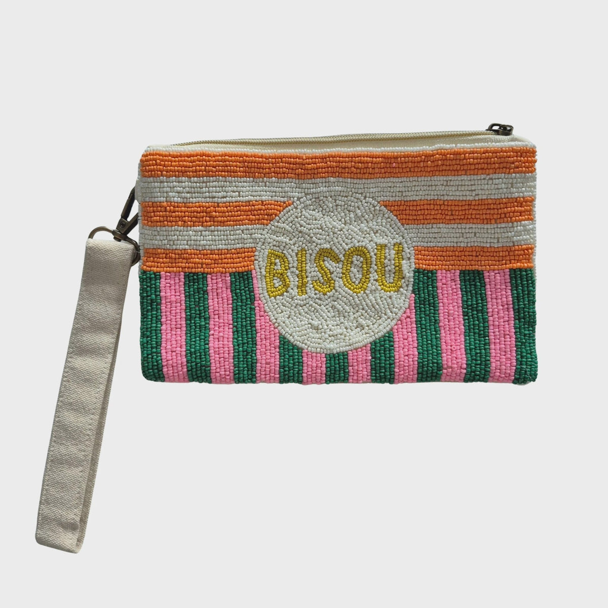 Beaded Cotton Clutch 1-Zoda