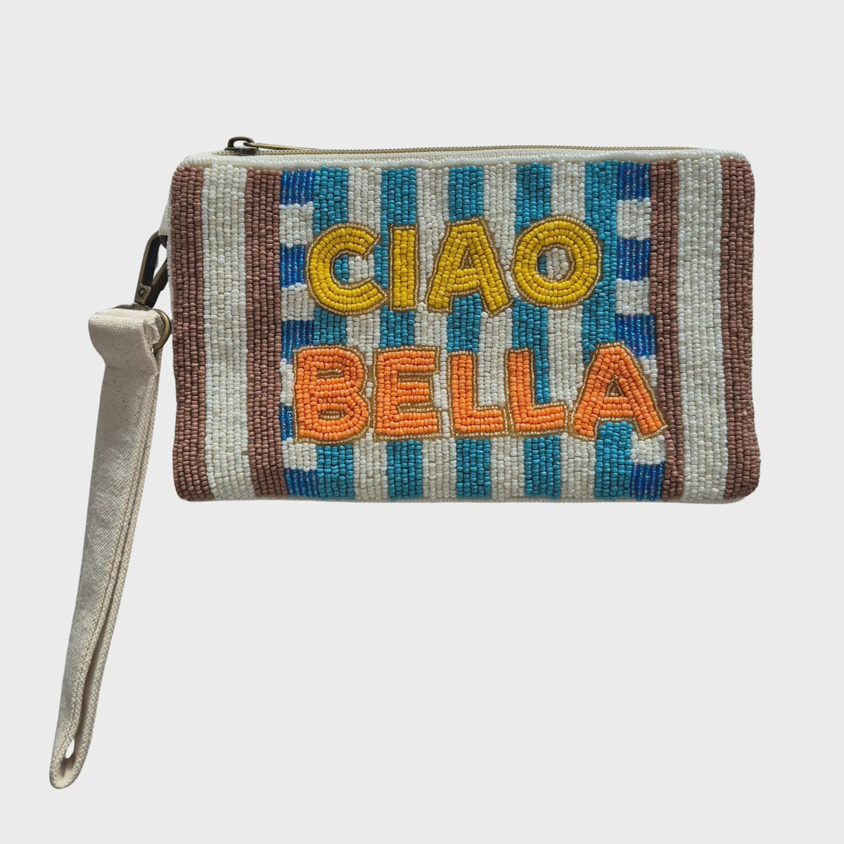 Beaded Cotton Clutch 2-Zoda