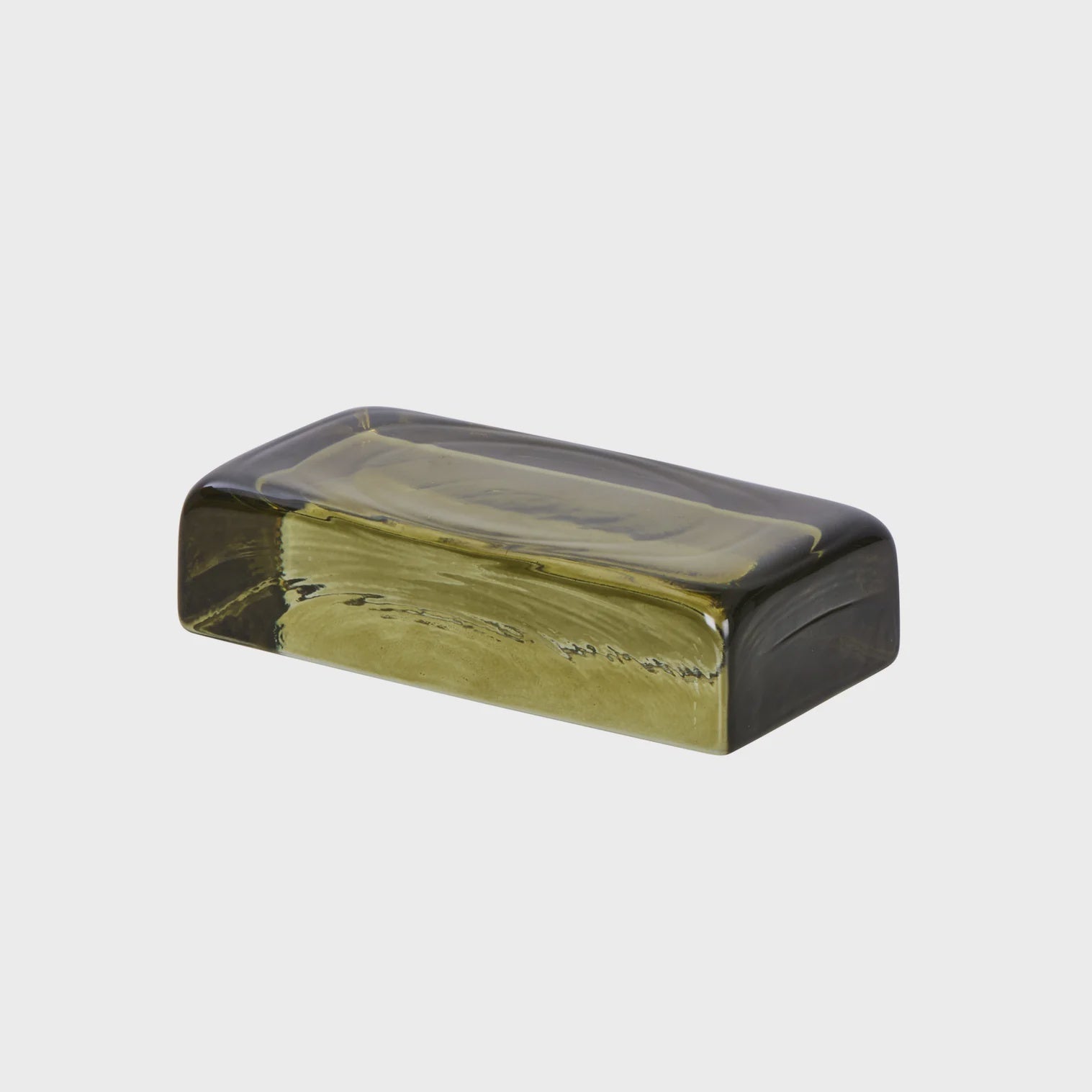 Bernard Green Glass Brick Sculpture - IsAlbi