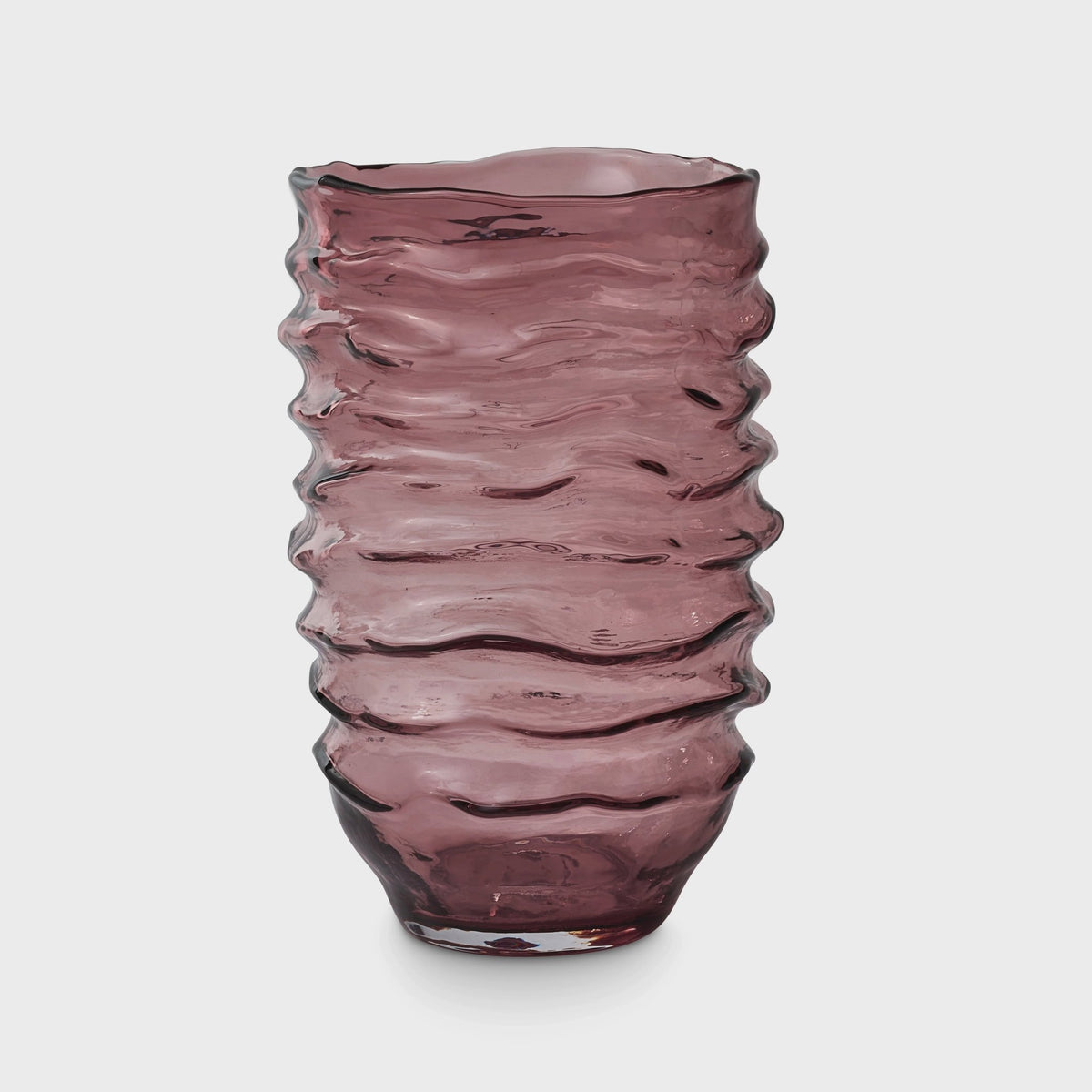 Blair Mulberry Glass Vase-Madras Link